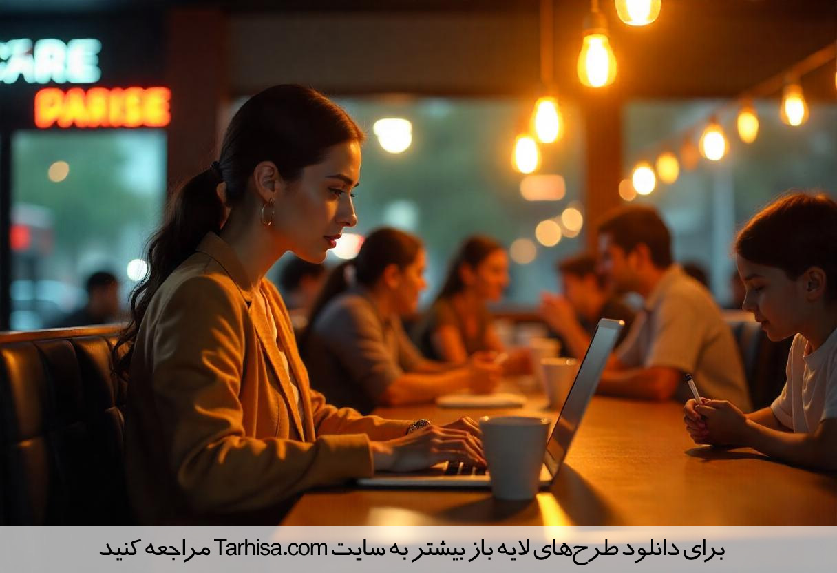 دانلود رایگان طرح لایه باز کارت ویزیت فست فود