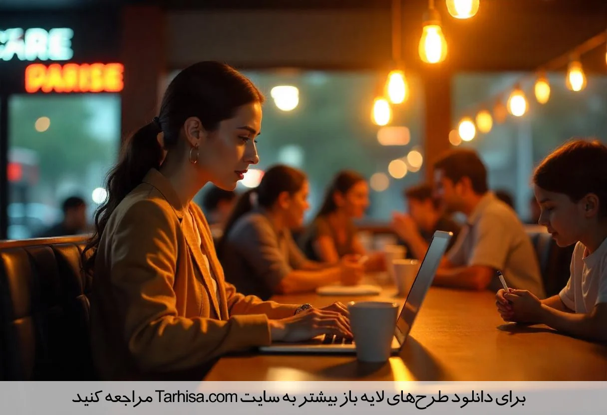 دانلود رایگان طرح لایه باز کارت ویزیت فست فود