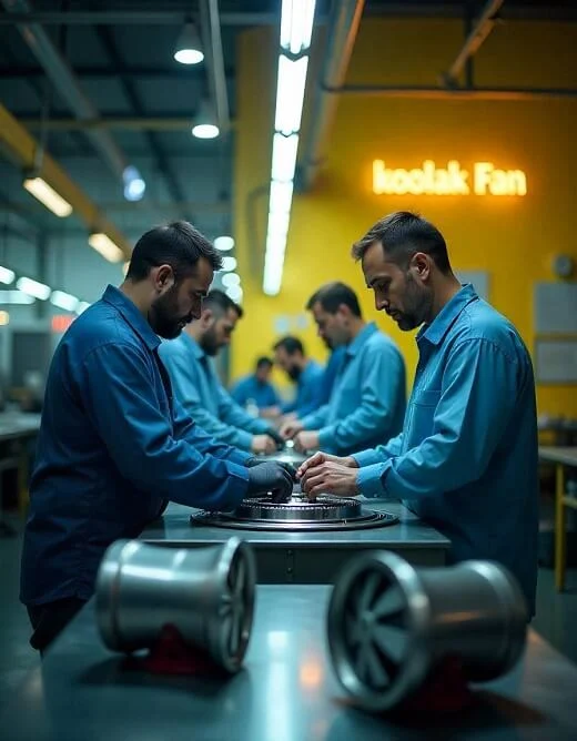 آشنایی با اجزا فن&zwnj;های سانتریفیوژ