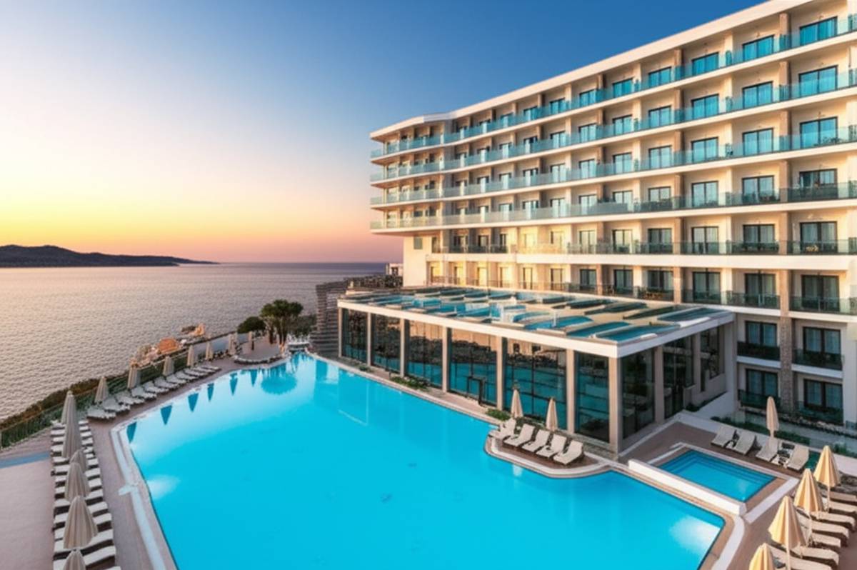 هتل کریستال بدروم Crystal Hotel | رزرو و قیمت اقامت لوکس