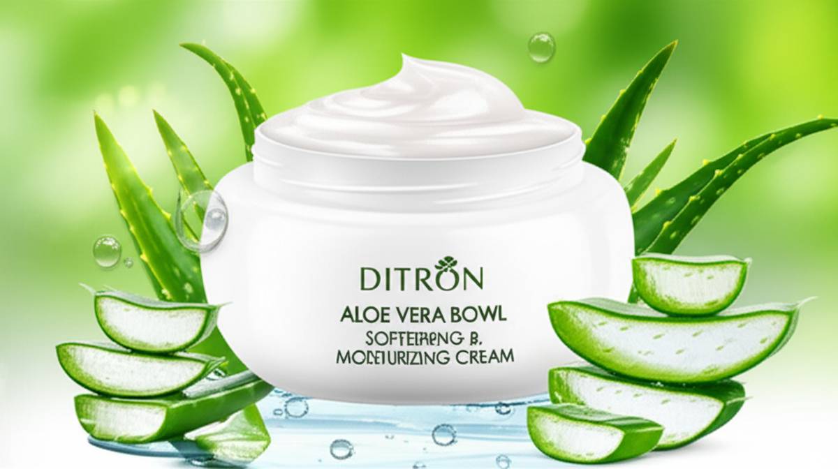 کرم نرم کننده و آبرسان آلوئه ورا دیترون | لطافت بی نظیر