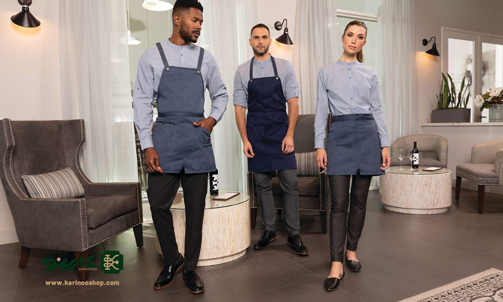 مدل‌ها و طراحی‌های مختلف لباس آشپز و کمک آشپز