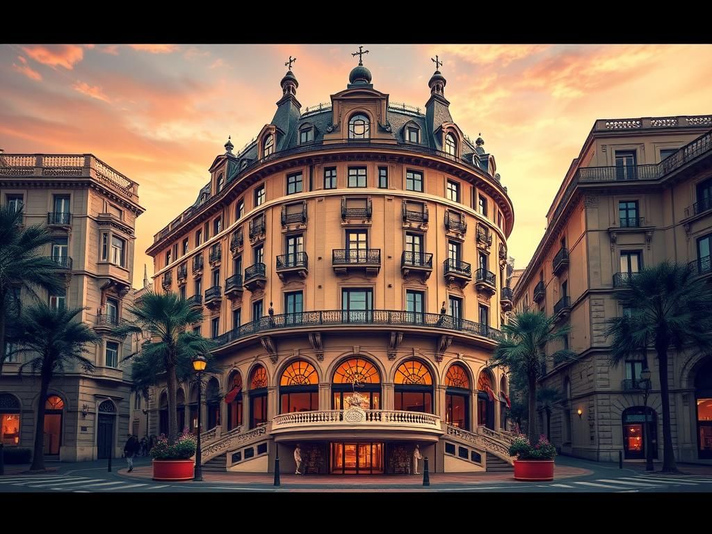 هتل گرند سنترال بارسلونا Grand Hotel Central | قیمت، رزرو و عکس