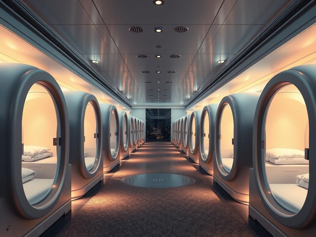 هتل کپسول چیست؟ | راهنمای کامل کپسول خواب