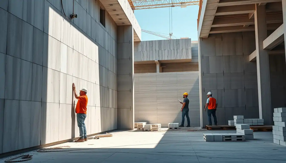آشنایی با بتن سبک برای ساخت دیوار و مزایای استفاده از آن