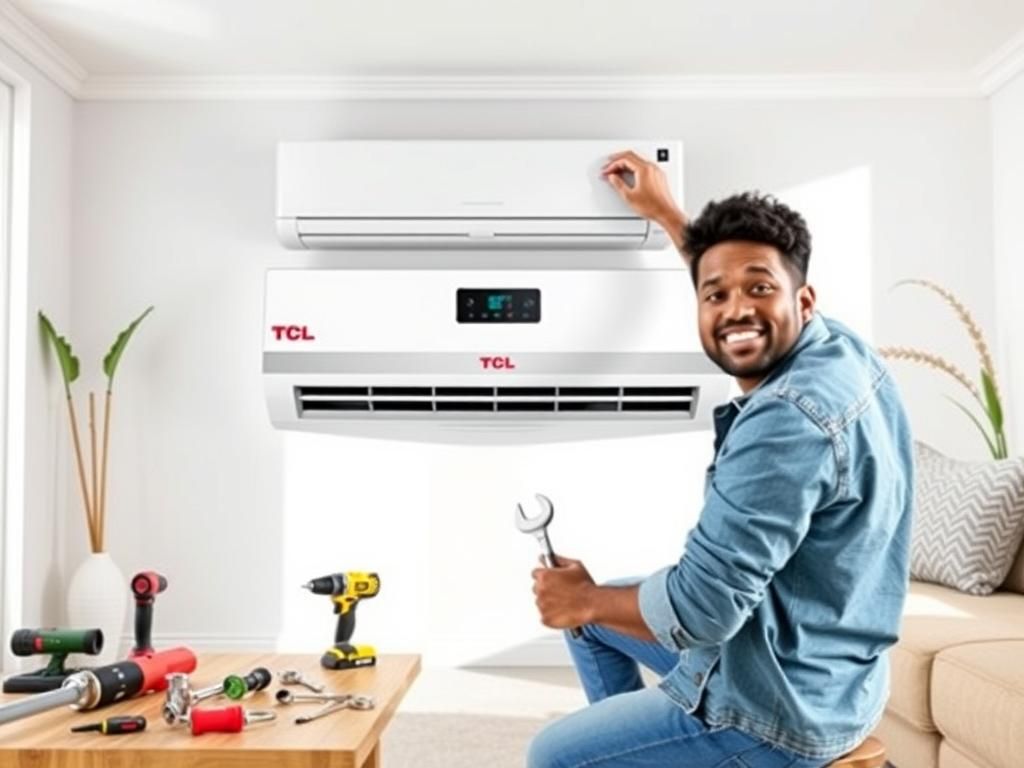 آموزش نصب کولر گازی تی سی ال | راهنمای گام به گام مبتدیان