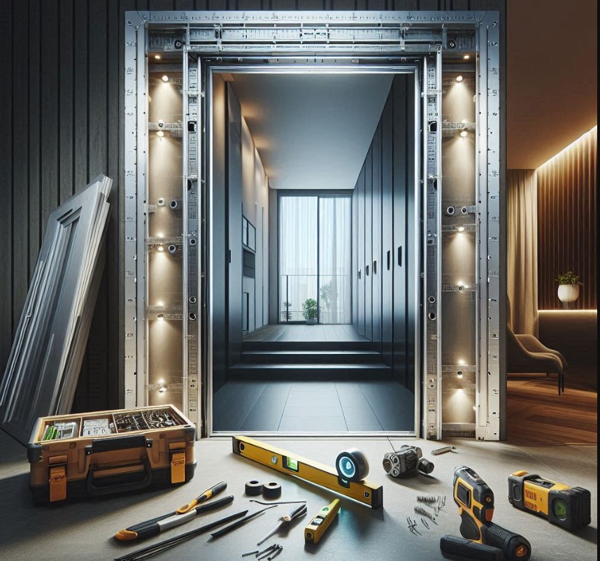 نصب درب ضد سرقت بدون فریم ساده تر است یا درب ضد سرقت معمولی؟