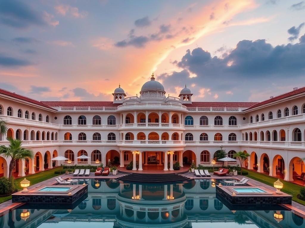 هتل لیلا گوا The Leela Goa | لوکس‌ترین هتل ۵ ستاره ساحلی گوا