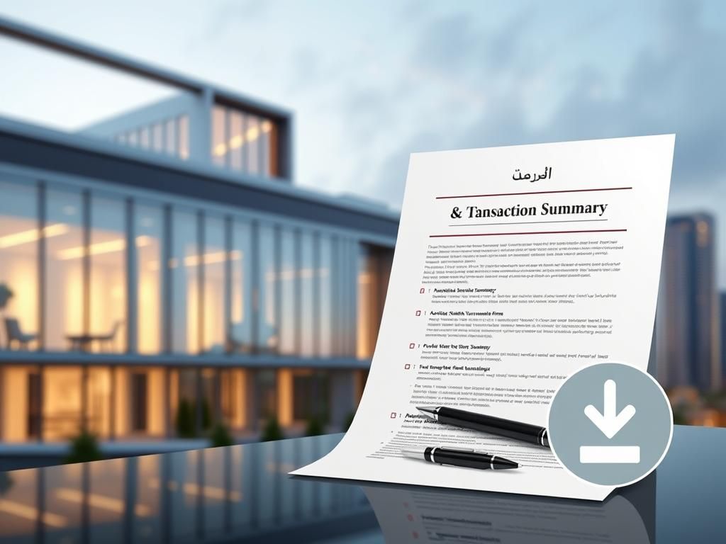 نمونه فرم آماده خلاصه معامله املاک ثبت نشده | دانلود رایگان