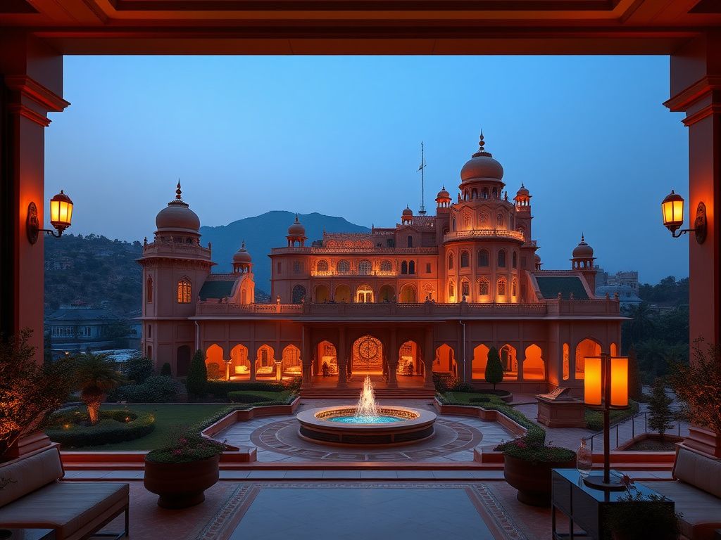 هتل ماریوت جیپور | رزرو Jaipur Marriott Hotel 5 ستاره در هند