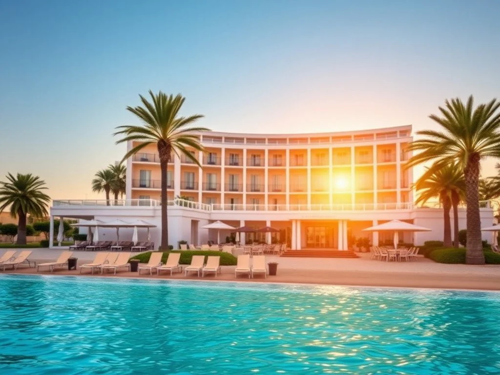هتل گلدن بِی بیچ لارناکا | Golden Bay Beach Hotel