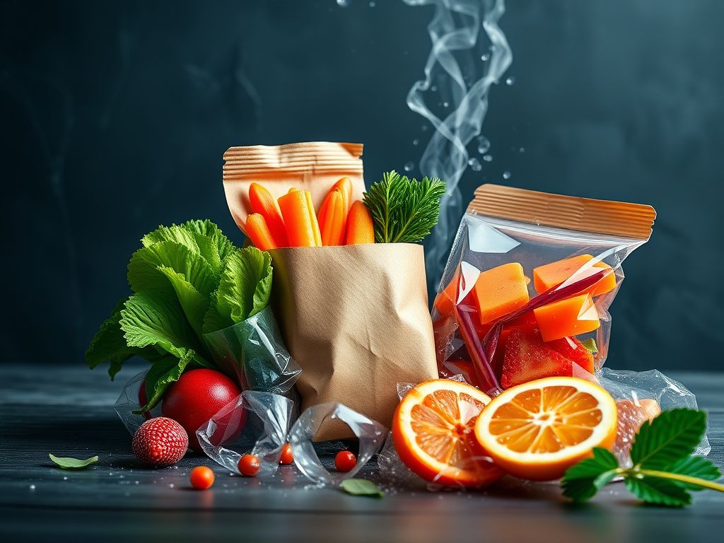 روش های جدید بسته بندی مواد غذایی