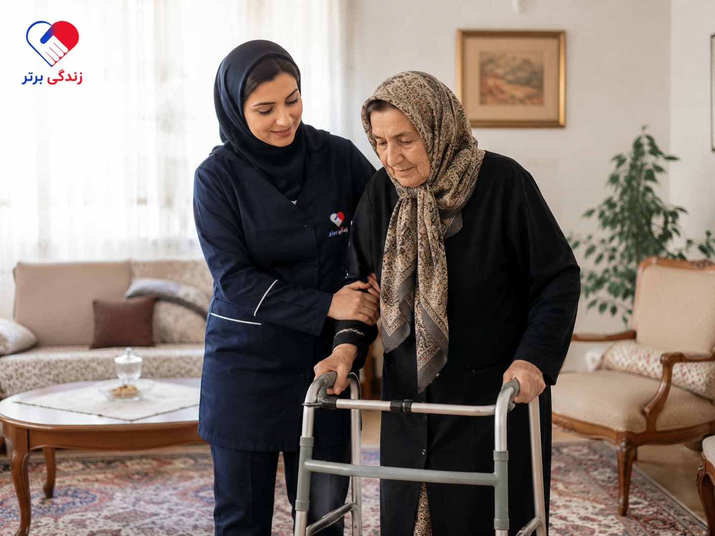 چطور یک پرستار سالمند مطمئن و باتجربه انتخاب کنیم؟