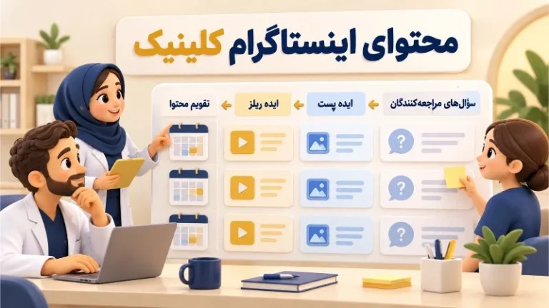 ایده های محتوایی برای معرفی خدمات کلینیک در اینستاگرام